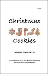 Christmas Cookies Two-Part choral sheet music cover